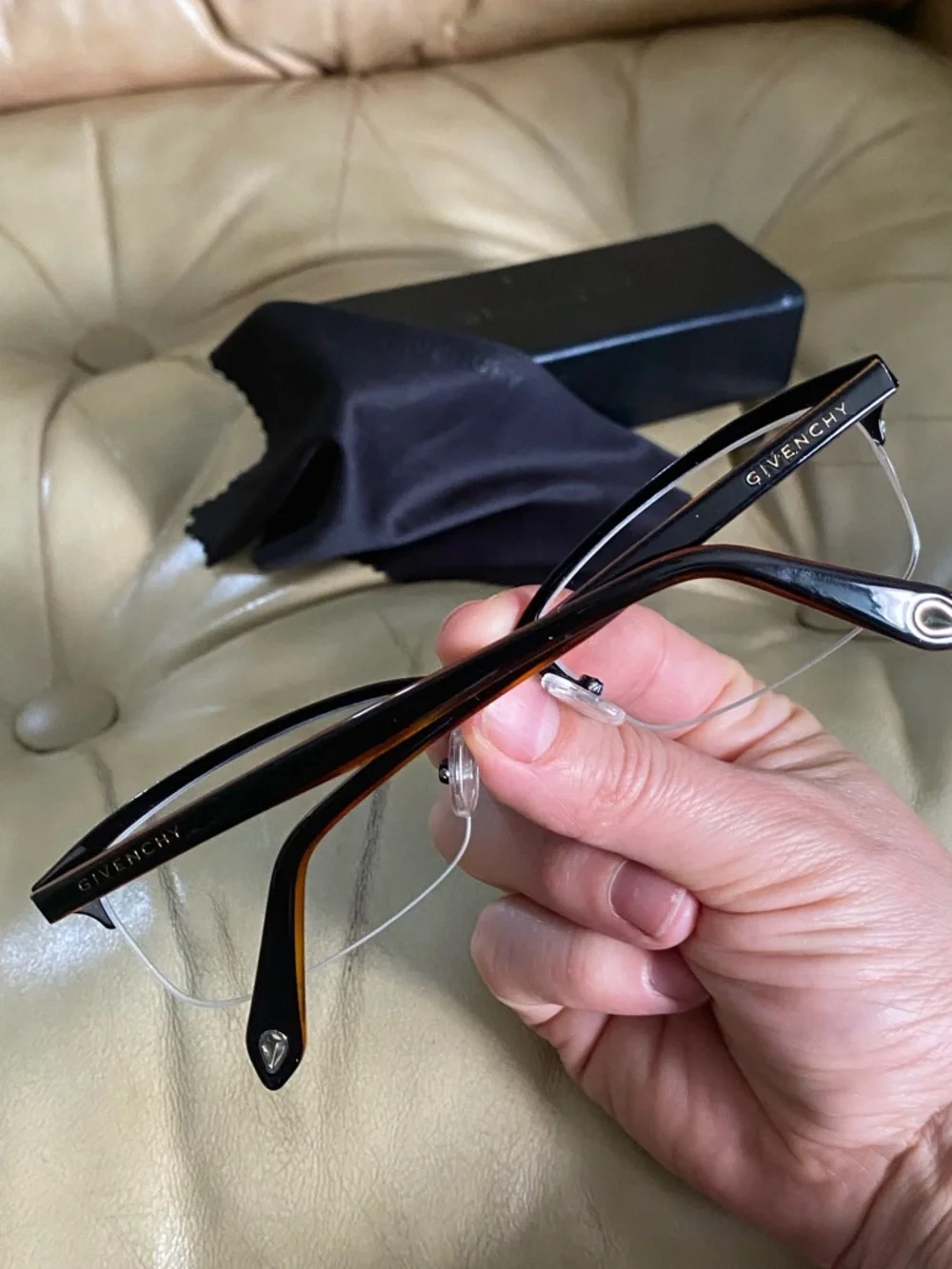 Givenchy Eye Glasses Prescription Lenses Nice Frames No flaws